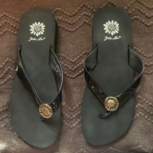 Yellow Box sandals